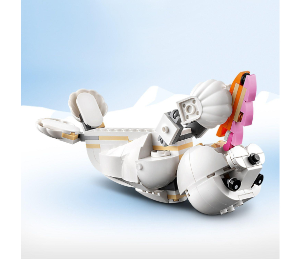LEGO Creator 3 w 1 31133 Biały królik - 1090573 - zdjęcie 3